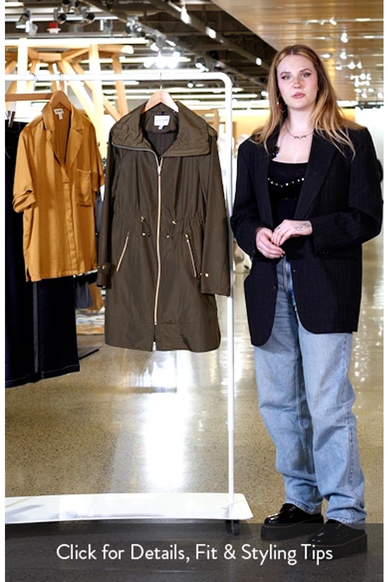 Travel Packable Hooded Rain Jacket video