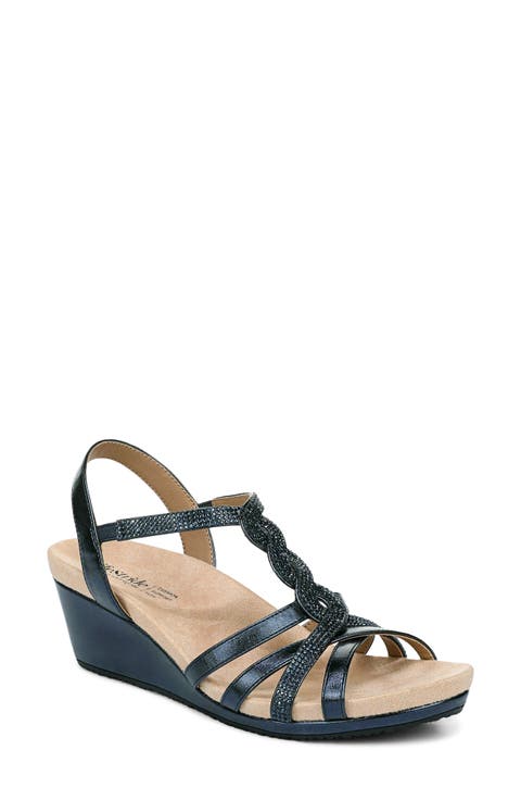 Miami Slingback Wedge Sandal (Women)