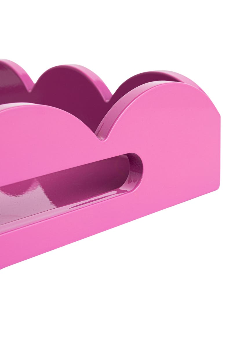 Wood Tray, Alternate, color, Pink