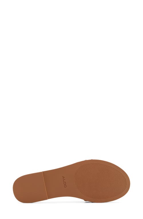 Shop Aldo Vasia Slide Sandal In Natural