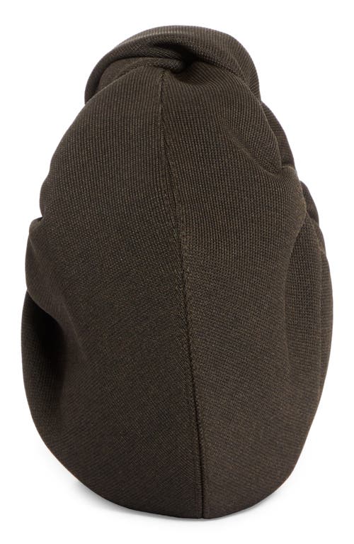 Gia Studios Mini Croissant Knit Bag In Black