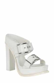 McQueen Boxcar Slide Sandal