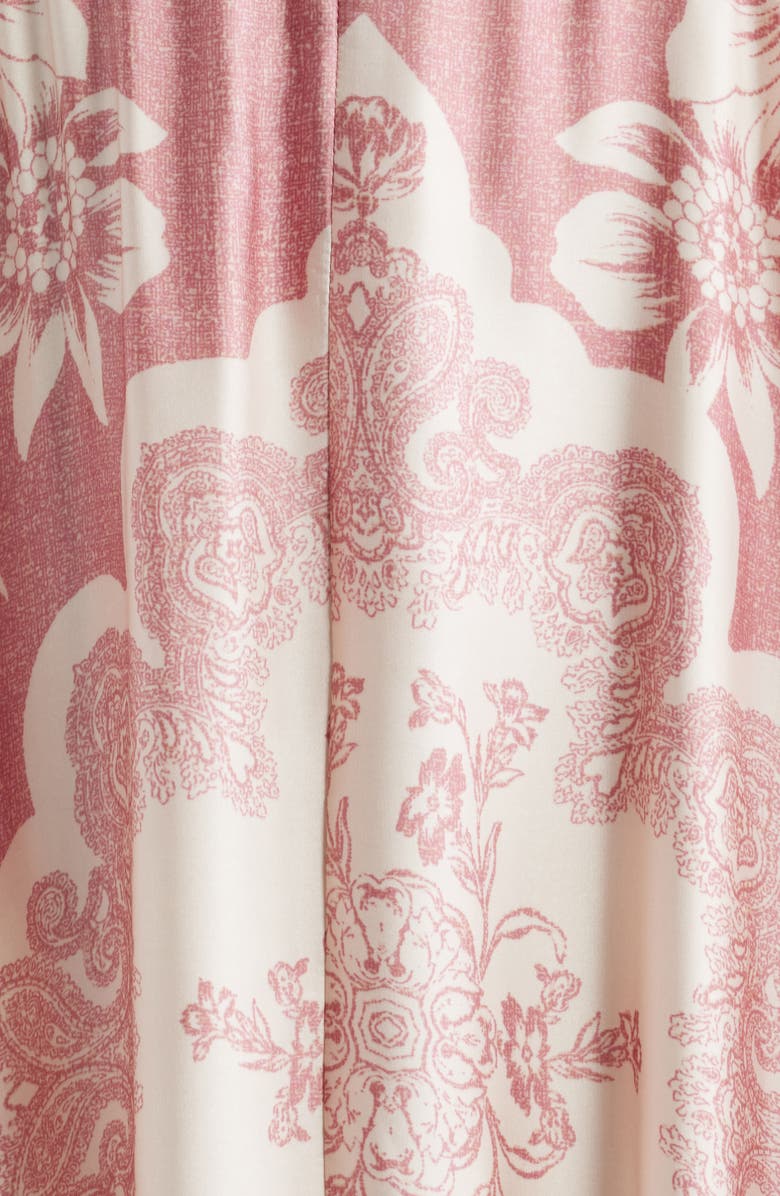 Parker The Davina Paisley Halter Maxi Dress, Alternate, color, Foxglove