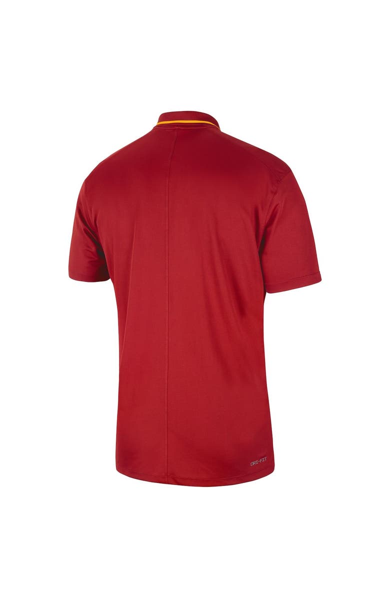 Nike Men's Nike  Cardinal Iowa State Cyclones 2023 Sideline Coaches Performance Polo, Alternate, color, Cardinal