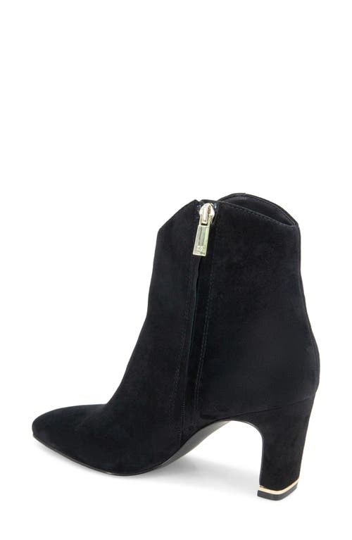 Kenneth Cole Grizelda Square Toe Bootie In Black