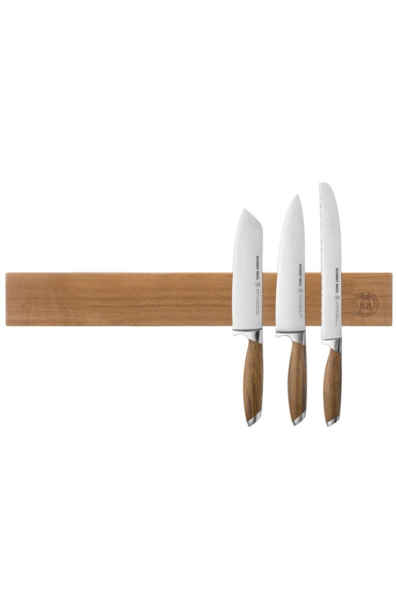 Schmidt Brothers Cutlery Acacia 24 Wall Bar, Main, color, Brown