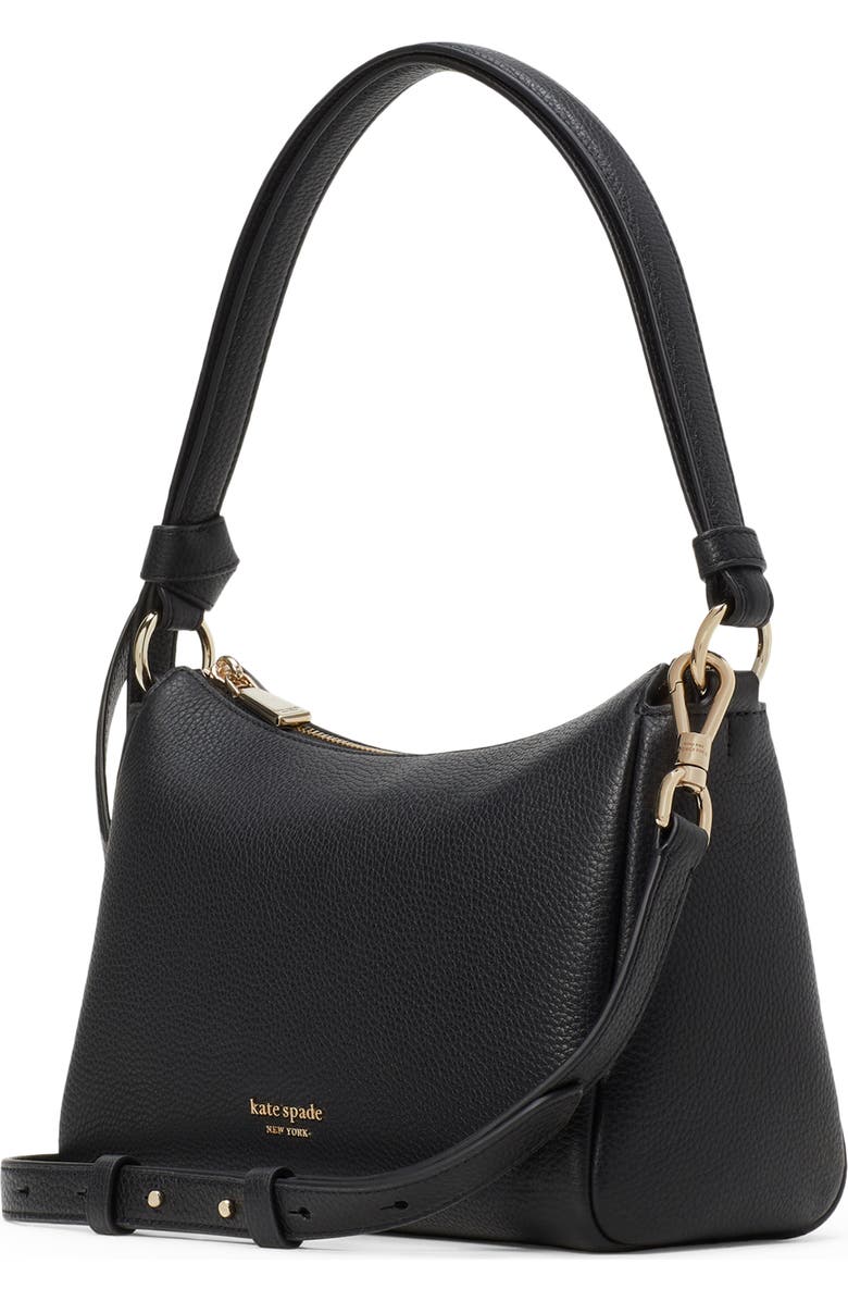 Kate Spade New York medium knott pebble leather shoulder bag, Alternate, color,