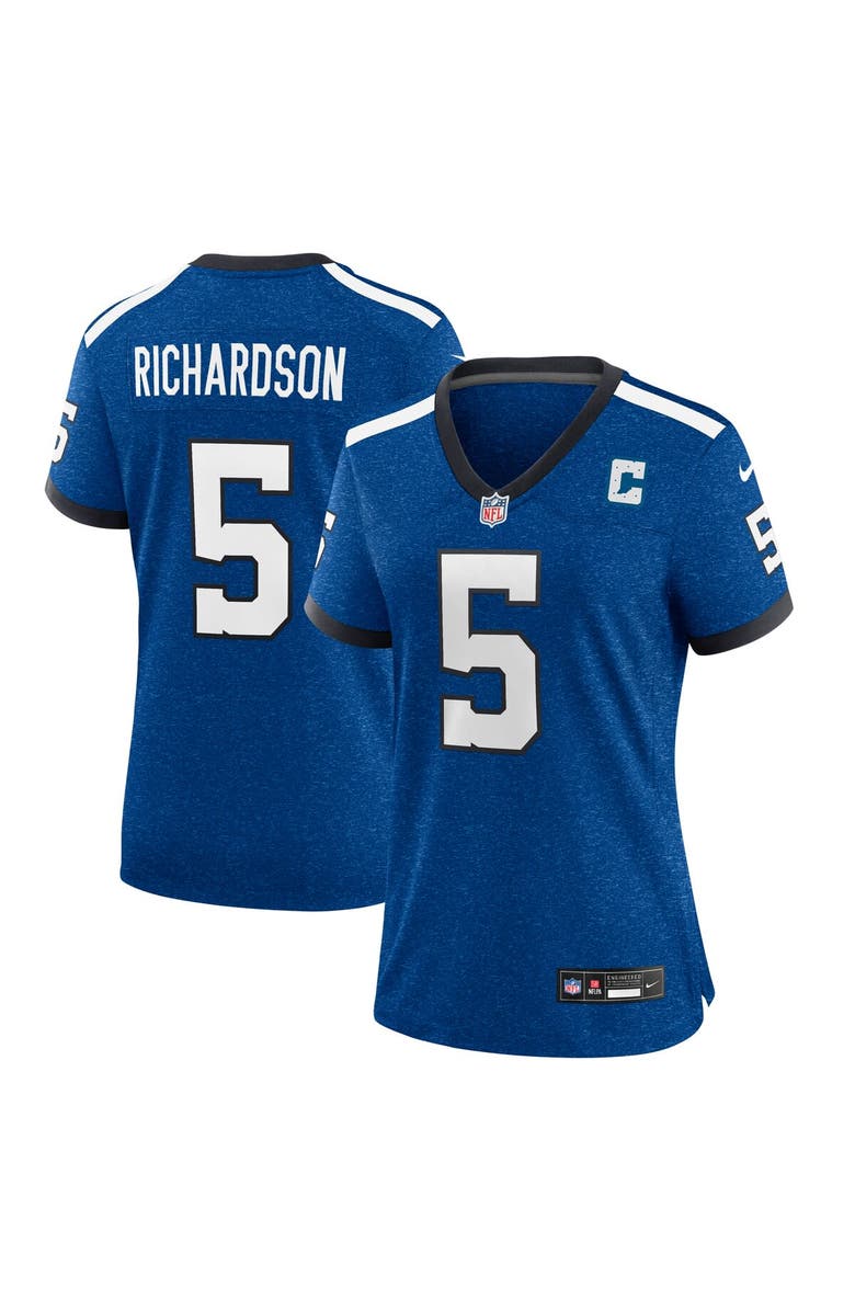 Nike Women's Nike Anthony Richardson Royal Indianapolis Colts Player Jersey, Main, color, 