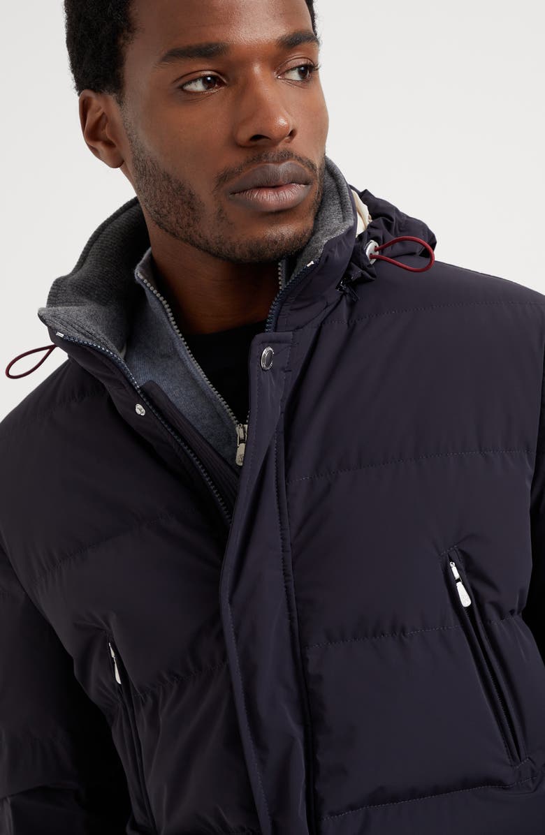 Brunello Cucinelli Taffeta down jacket, Alternate, color, 