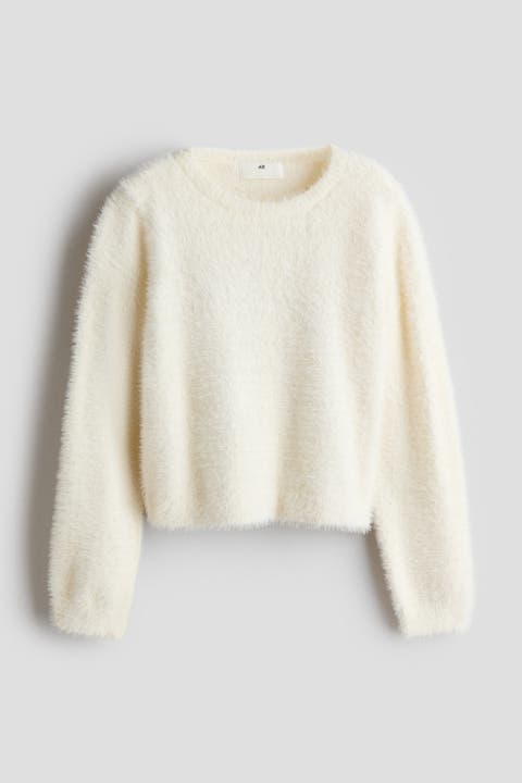 Fluffy-knit Sweater