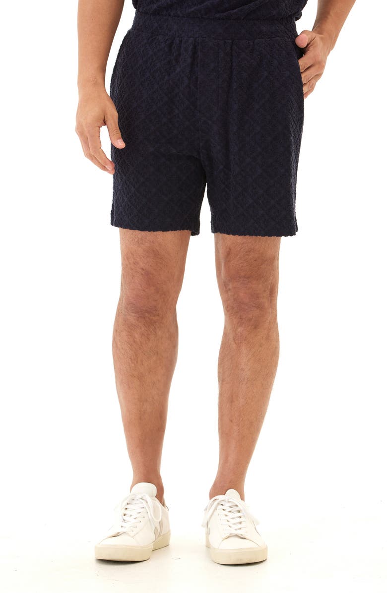 Threads 4 Thought Mitchell Jacquard Terry Shorts, Main, color,