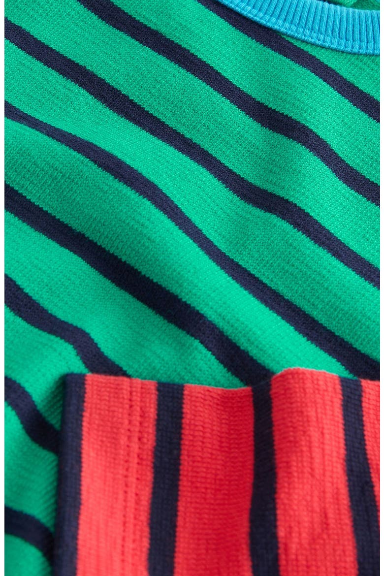 Kids' Colorblock Stripe Jersey Top, Alternate, color, MULTI