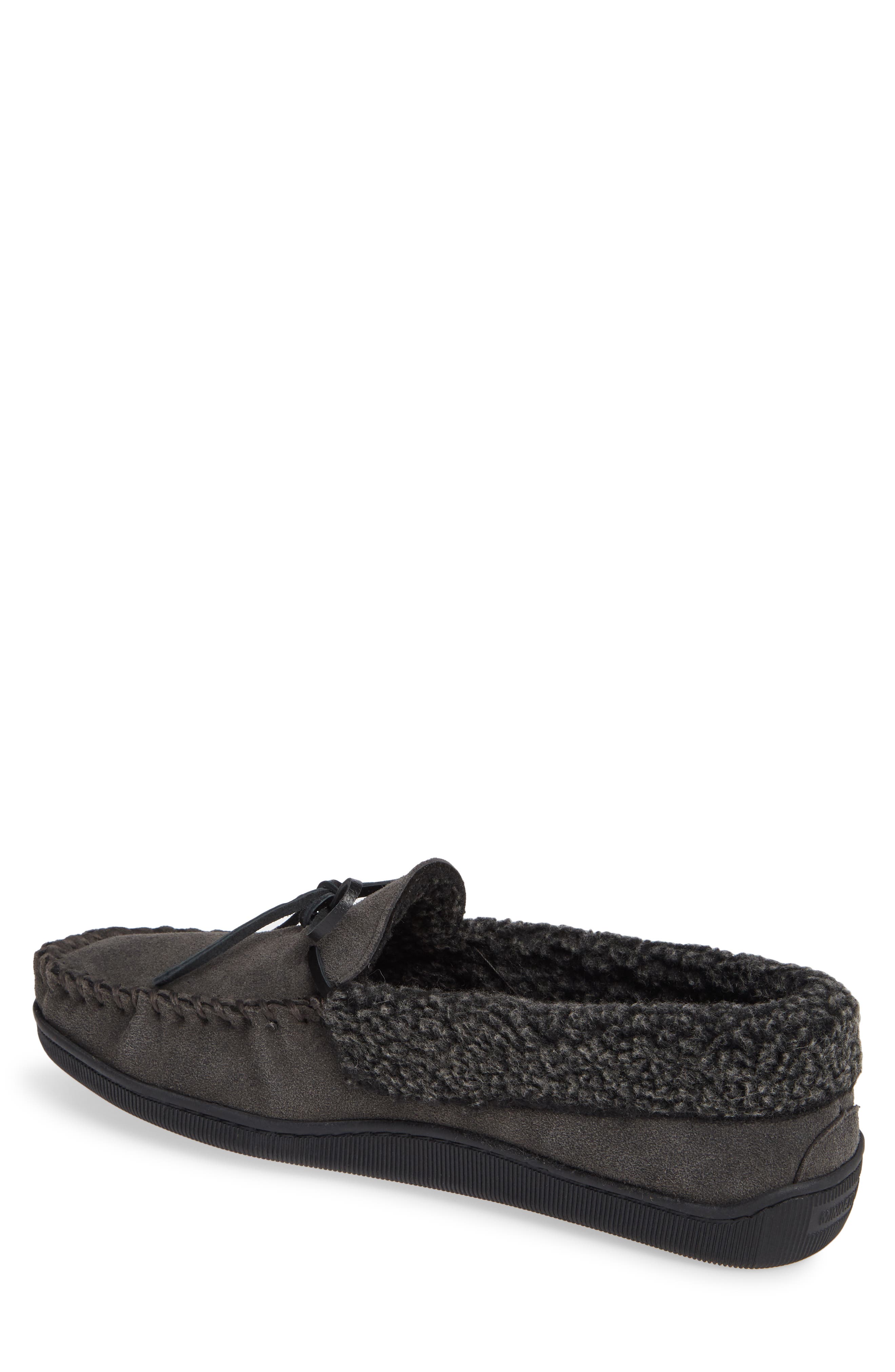 Minnetonka Allen Fleece Lined Slipper, Alternate, color, 