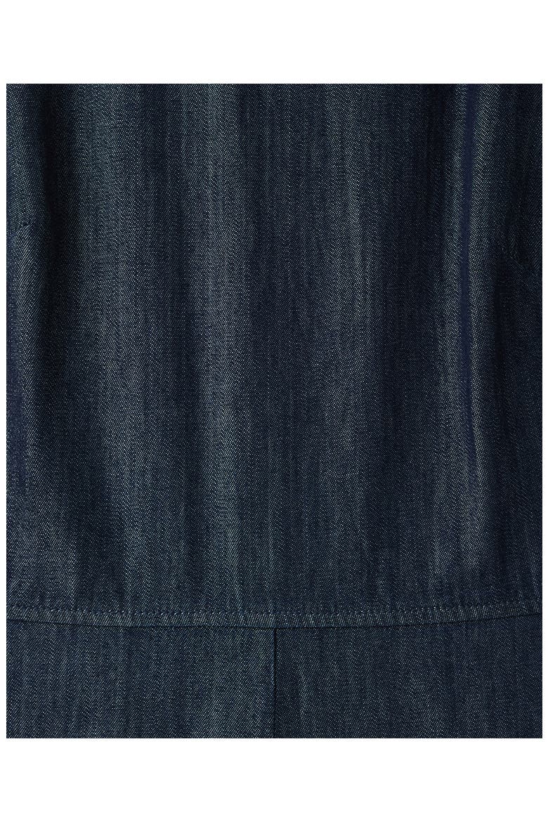 Chambray Wide Leg Jumpsuit, Alternate, color, OPEN BLUE