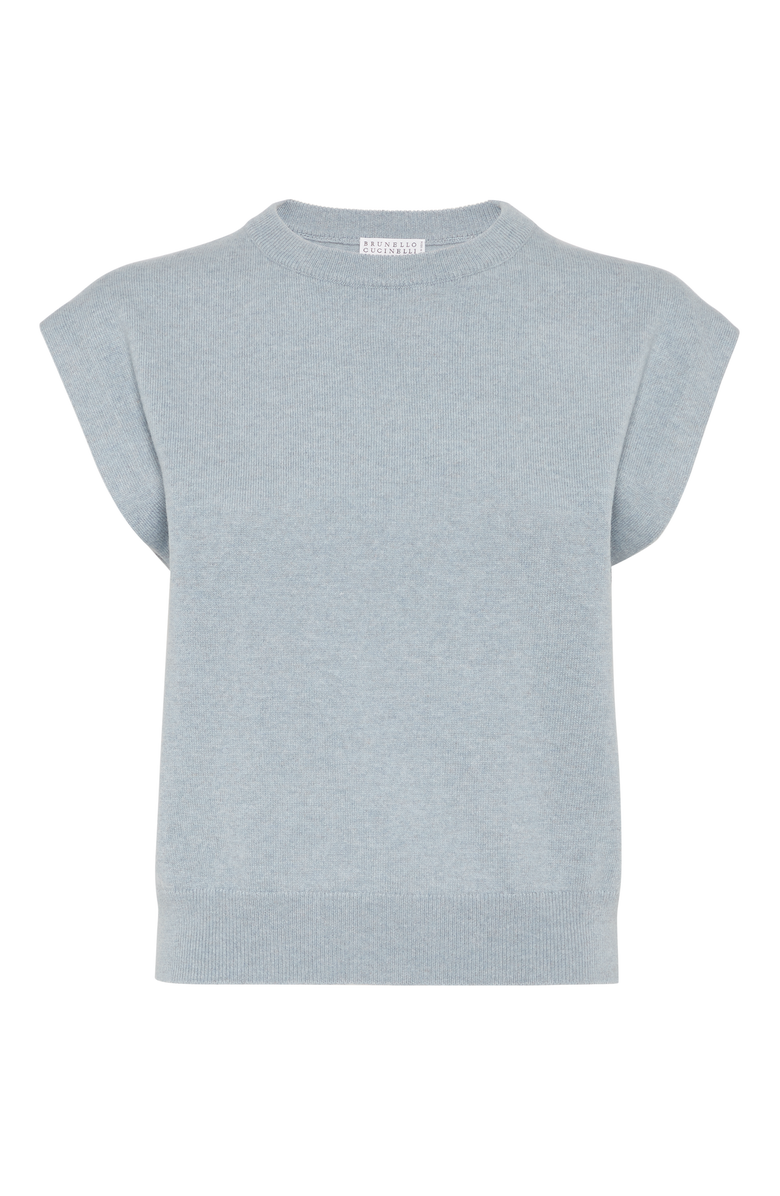 Brunello Cucinelli Cashmere sweater with monili, Main, color,