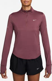 Nike Swift Dri-FIT UV Half Zip Running Top