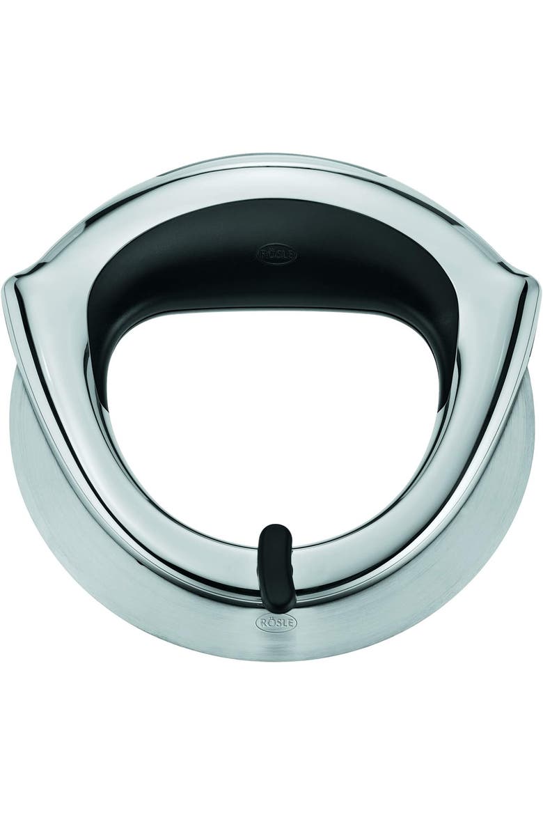 Pizza Wheel Slicer, Alternate, color, Silver