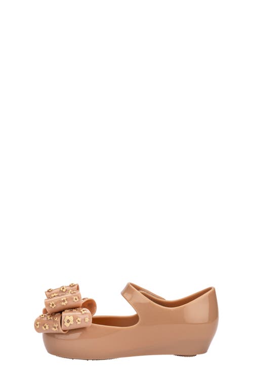 Melissa Kids' Mini Ultragirl Sweet Mary Jane Flat In Brown