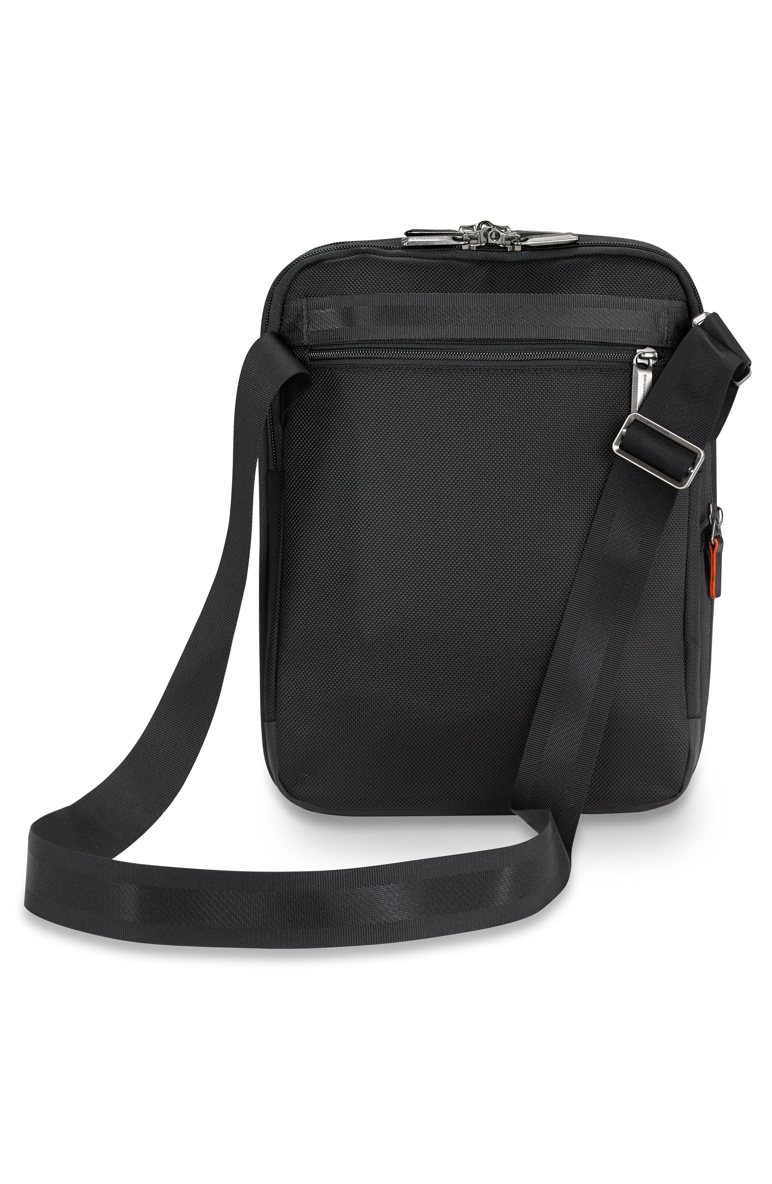 Briggs & Riley @work Expandable Ballistic Nylon Crossbody Bag with RFID Pocket, Alternate, color, 