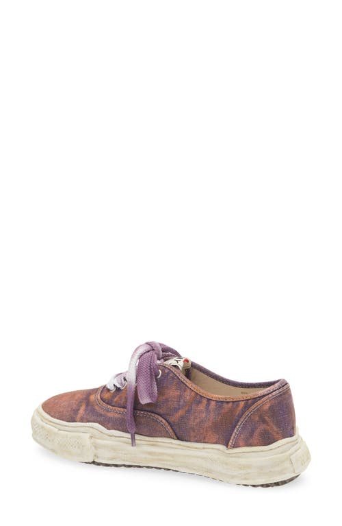 Miharayasuhiro Maison Mihara Yasuhiro Baker Peterson Low Top Sneaker In Purple
