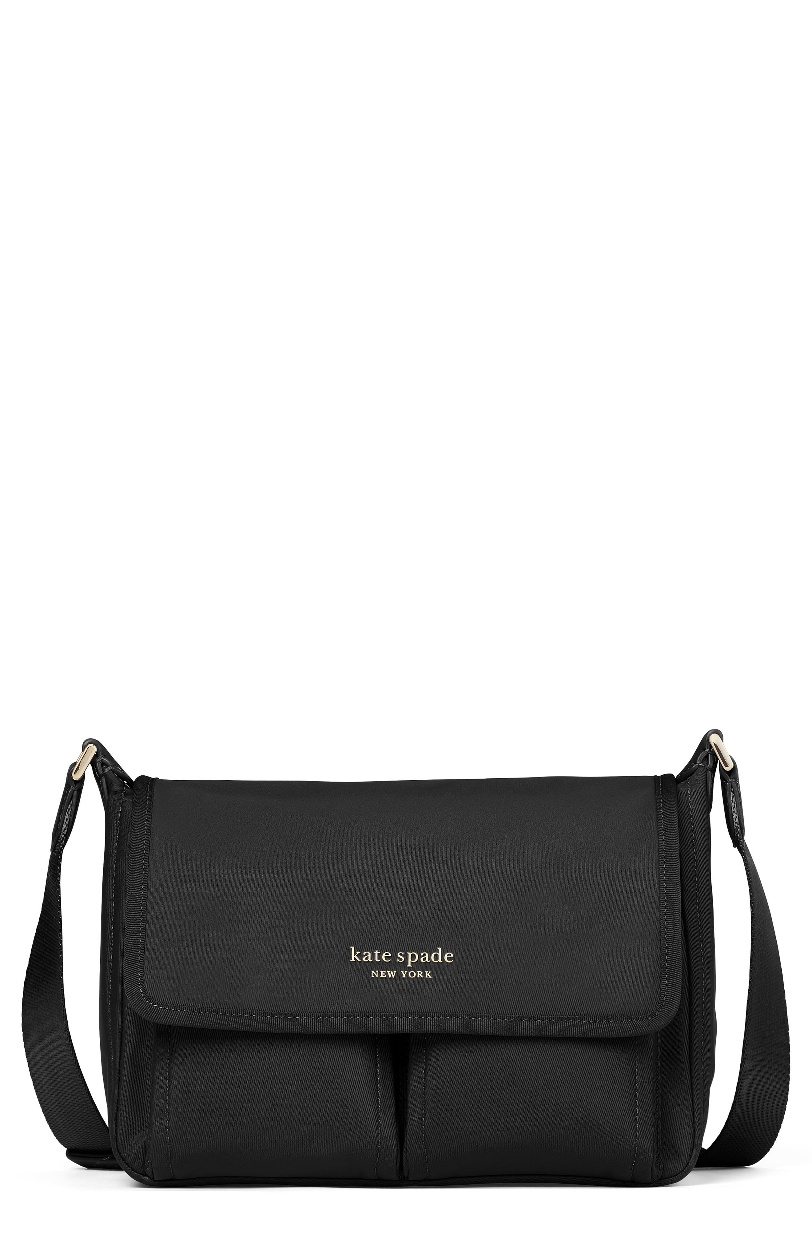 Kate Spade New York the little better sam nylon messenger bag, Main, color, 
