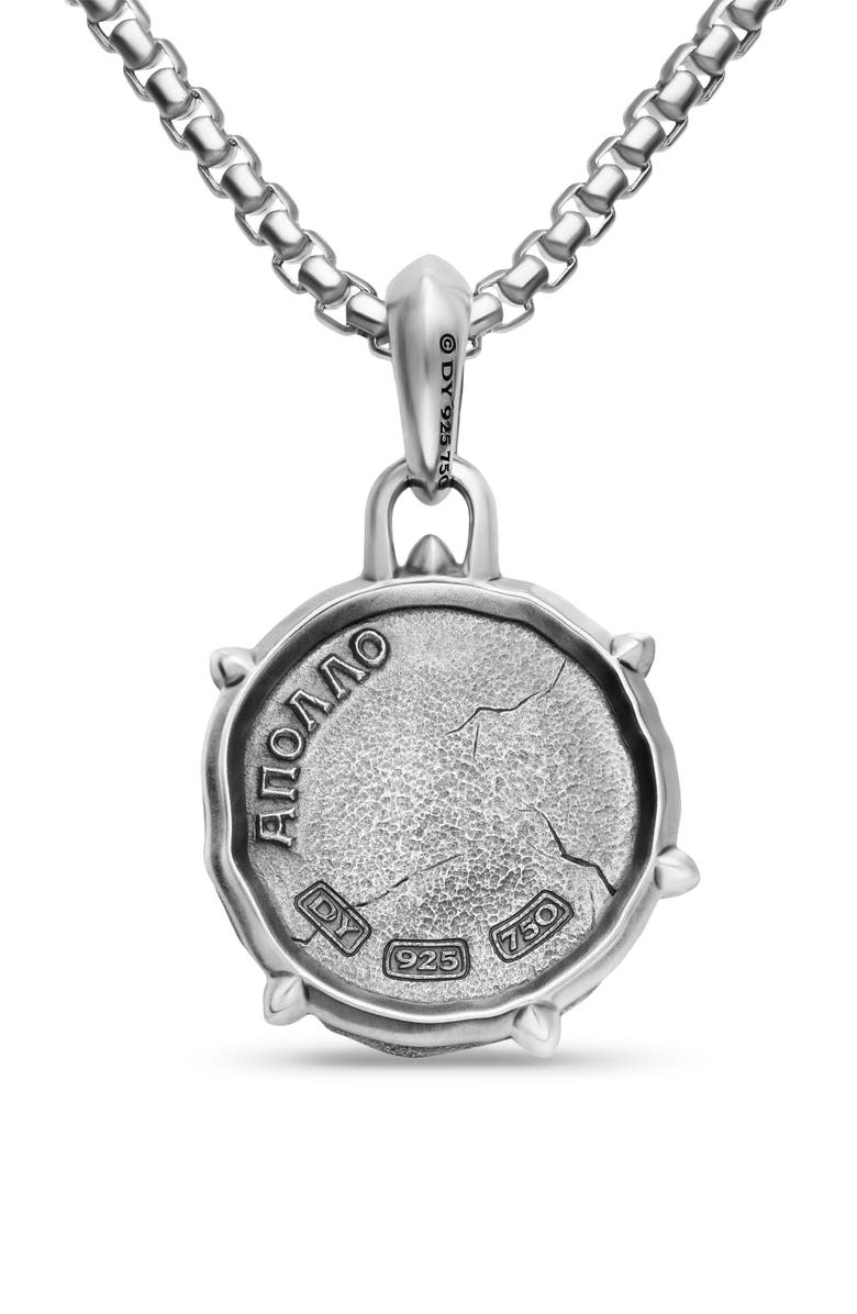David Yurman Apollo Amulet, Alternate, color, Silver