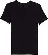 Helmut Lang Shrunken Cotton Modal Top