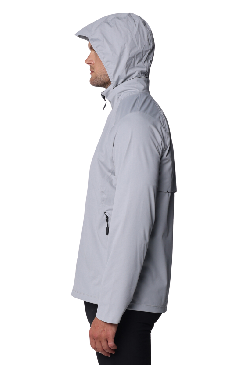 Reflo Evelix Waterproof Recyclable Jacket, Alternate, color, Rock Grey
