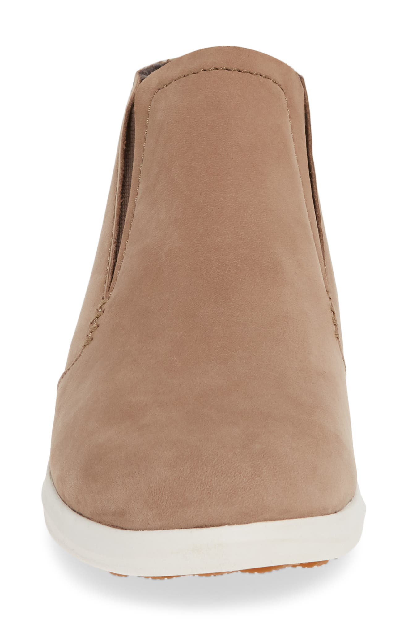 Hawai'iloa Manu Hope Waterproof Sneaker Boot, Alternate, color, TAUPE GREY LEATHER