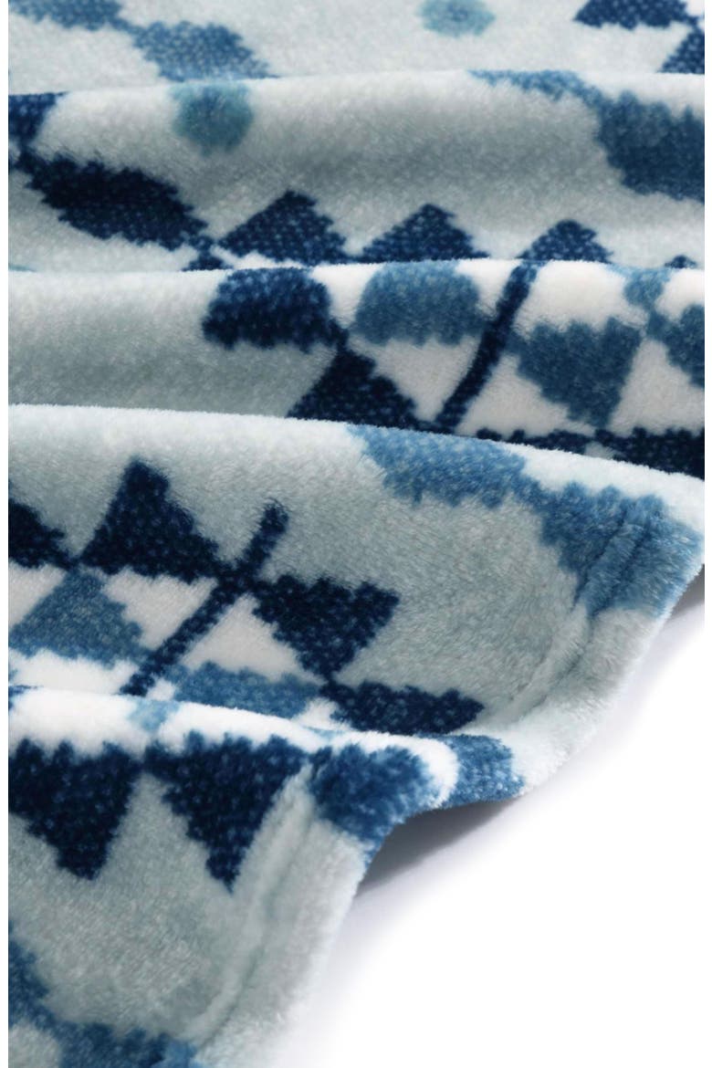 Westin Throw Blanket, Alternate, color, BEIGE/ BLUE
