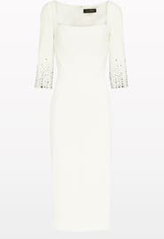 Jenny Packham Rosebud Midi Dress