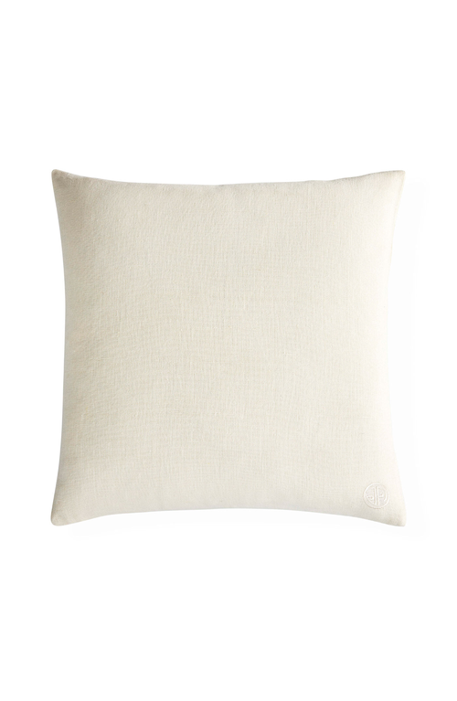 Jonathan Adler Botanist Snail Beaded Pillow In White