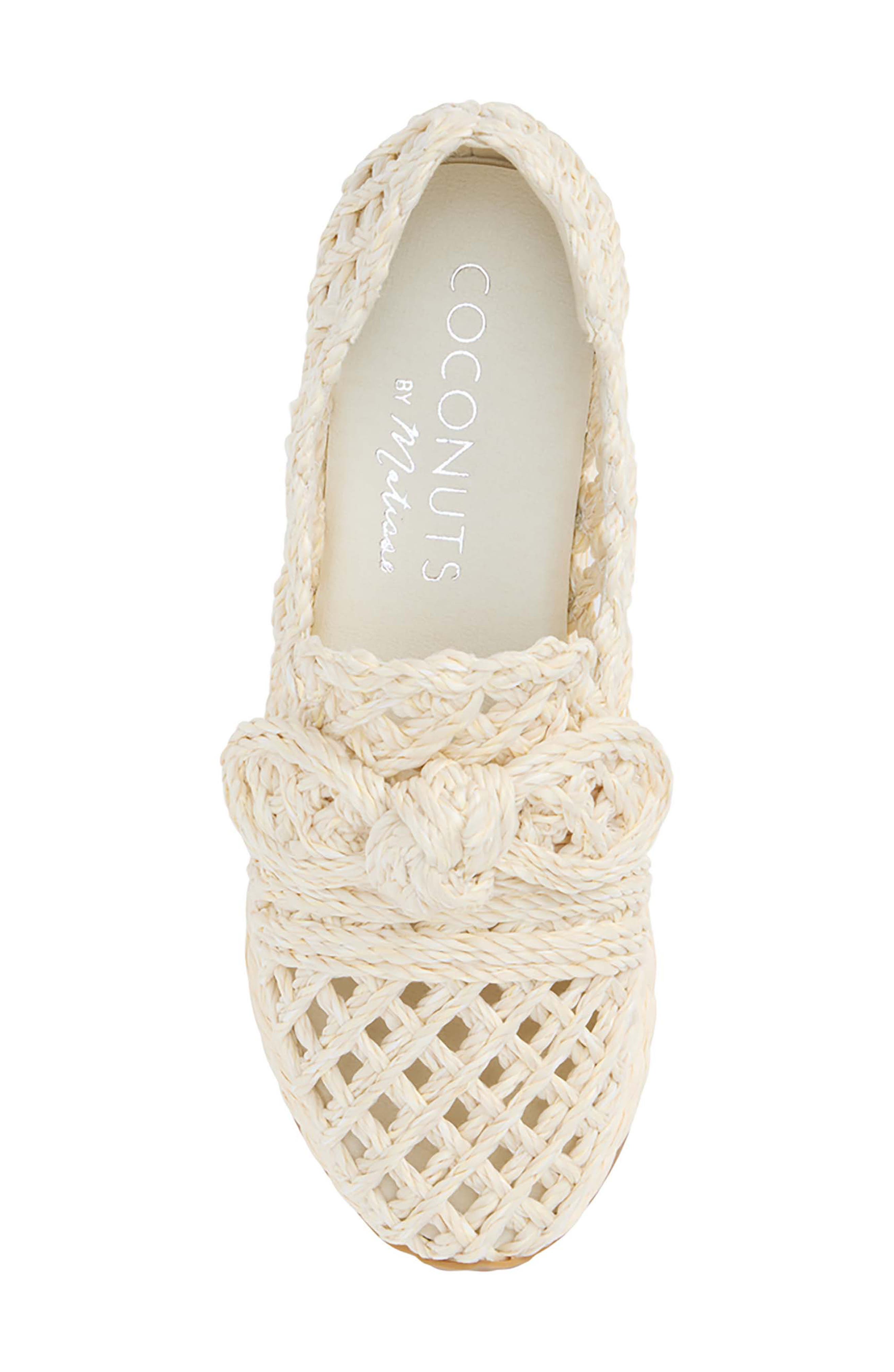 Coconuts by Matisse Espanola Woven Raffia Platform Sneaker, Alternate, color, 
