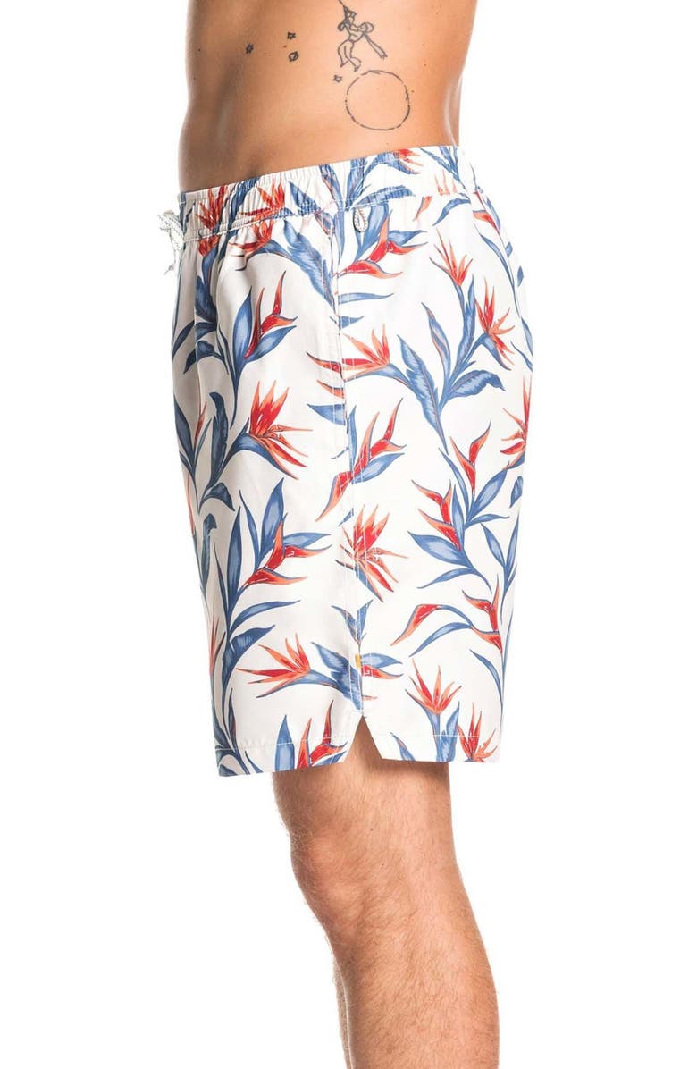 Quiksilver Maze Day Volley Swim Trunks, Alternate, color, 