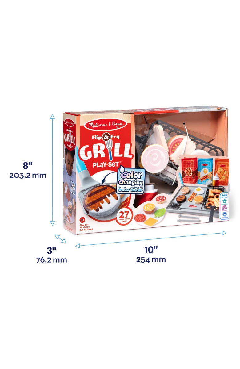 Melissa & Doug Flip & Fry Grill Playset, Alternate, color, 