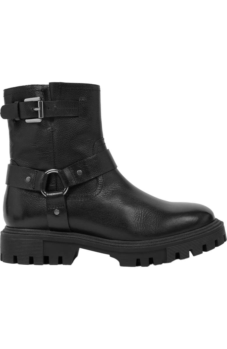 Celtic & Co. Biker Ankle Boot, Alternate, color, Black