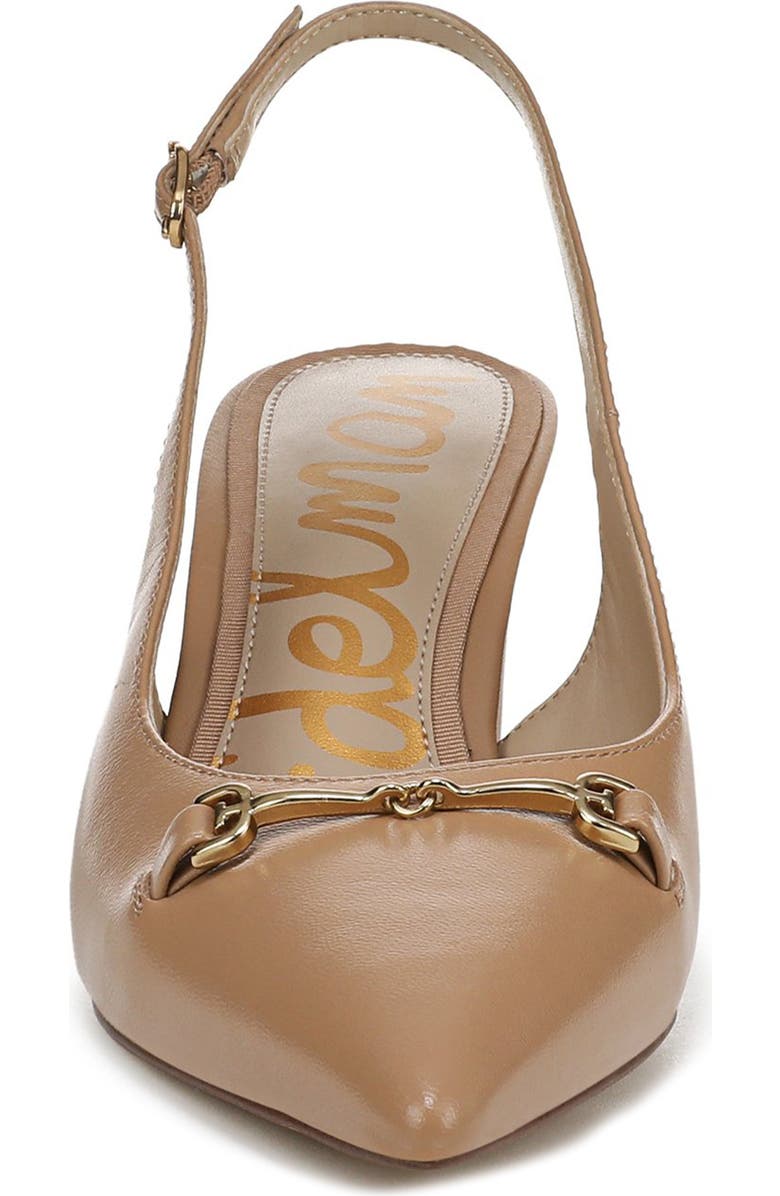 Sam Edelman Waller Pointed Toe Slingback Pump, Alternate, color, French Sand