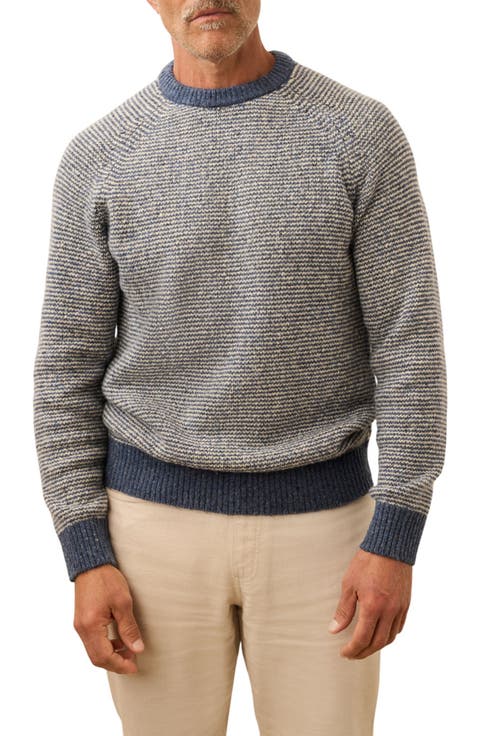 Donegal Crewneck Wool Blend Sweater