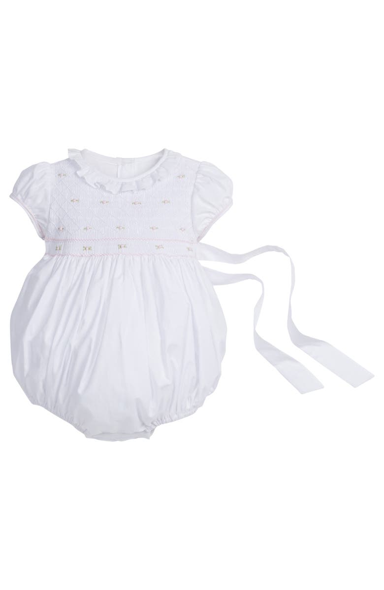 Little English Kids' Smocked Claiborne Bubble, Main, color, Rosebuds