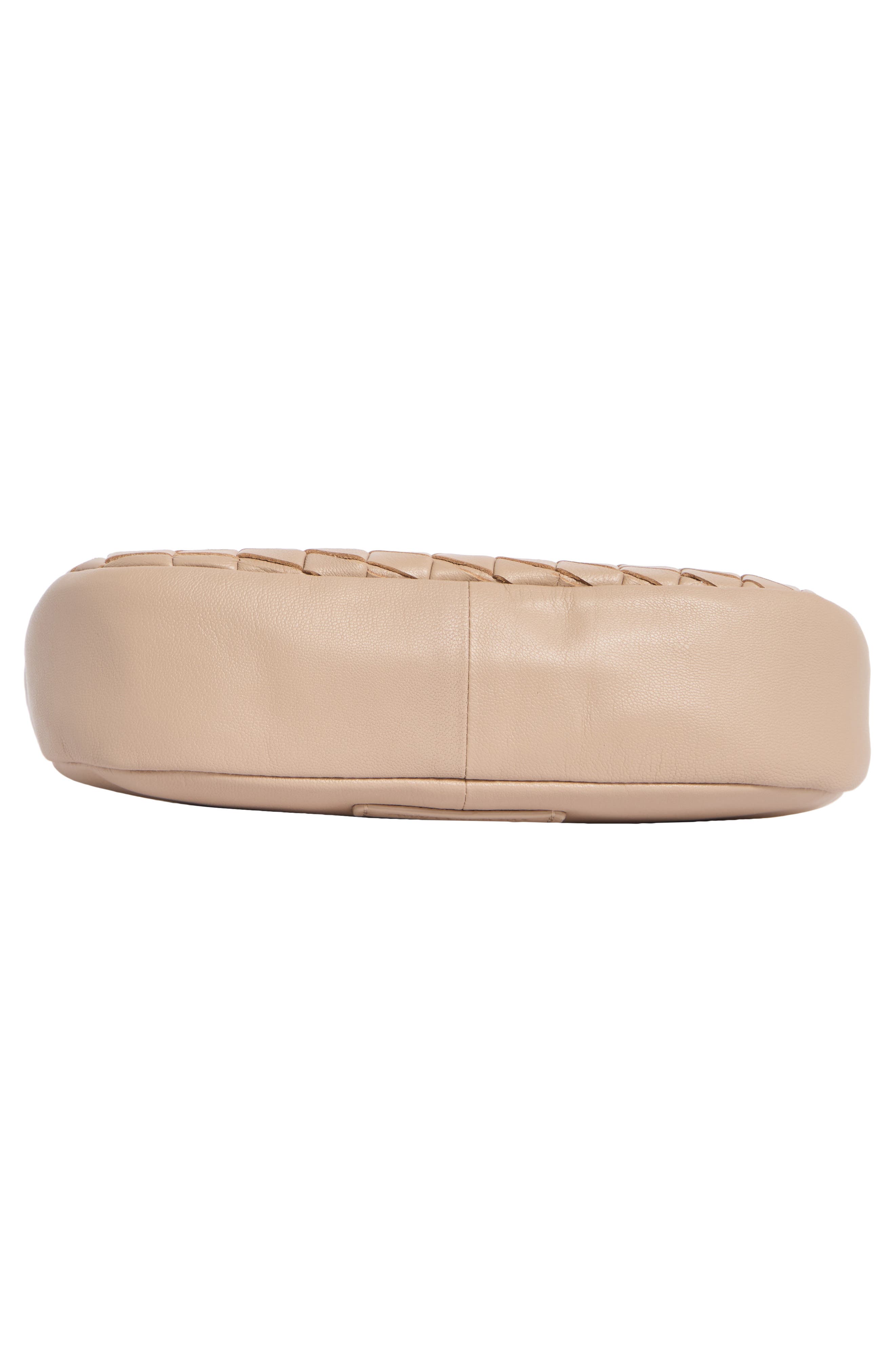 Ziah Leather Crossbody Bag, Alternate, color, DESERT SAND