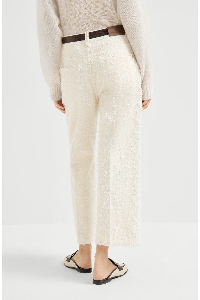 Contemporary Square trousers, Alternate, color, Ivory