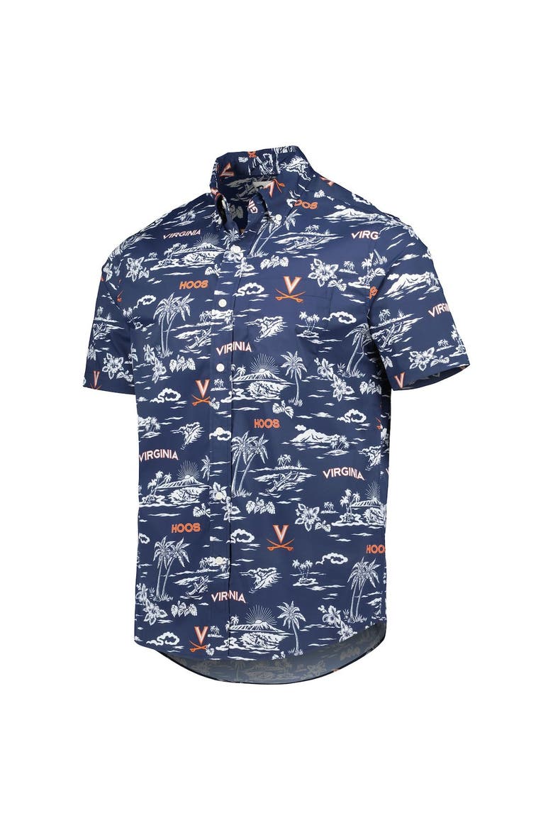 Men's Reyn Spooner Navy Virginia Cavaliers Classic Button-Down Shirt, Alternate, color, Navy