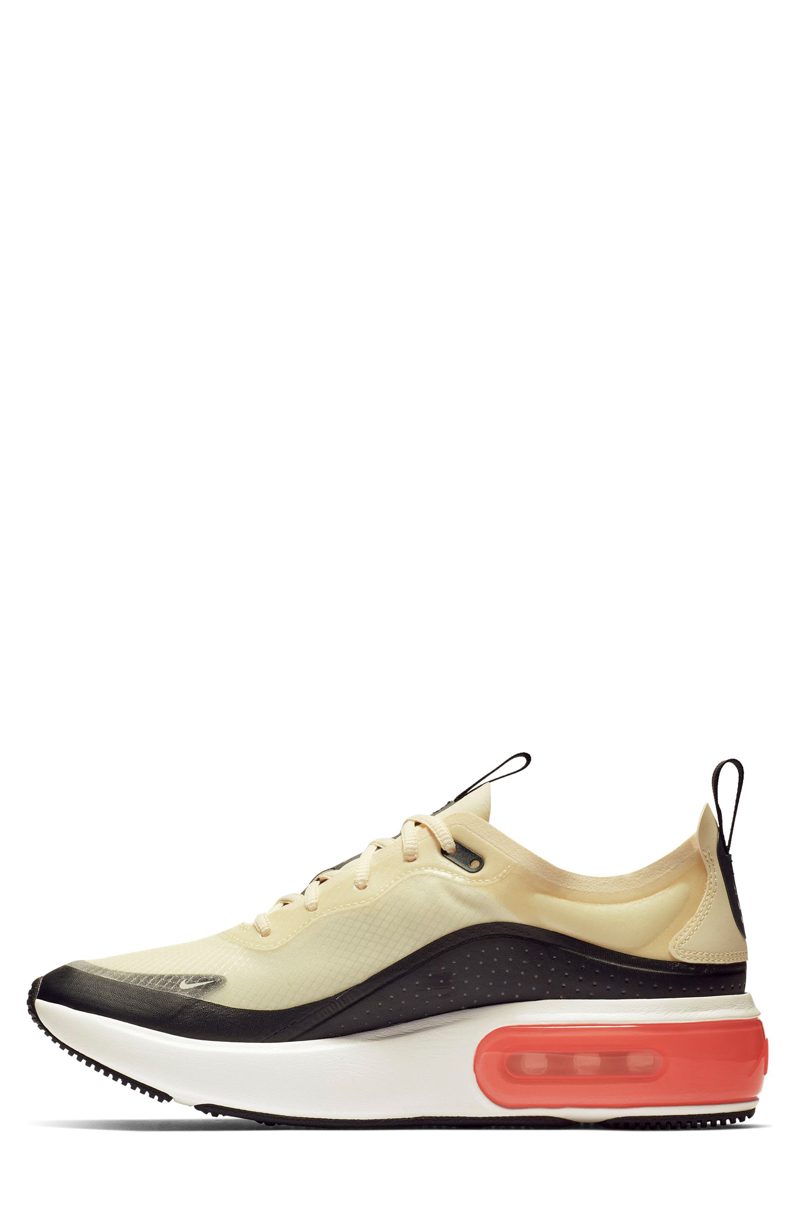 Nike Air Max Dia SE Running Shoe, Alternate, color, Pale Ivory/ Black/ White