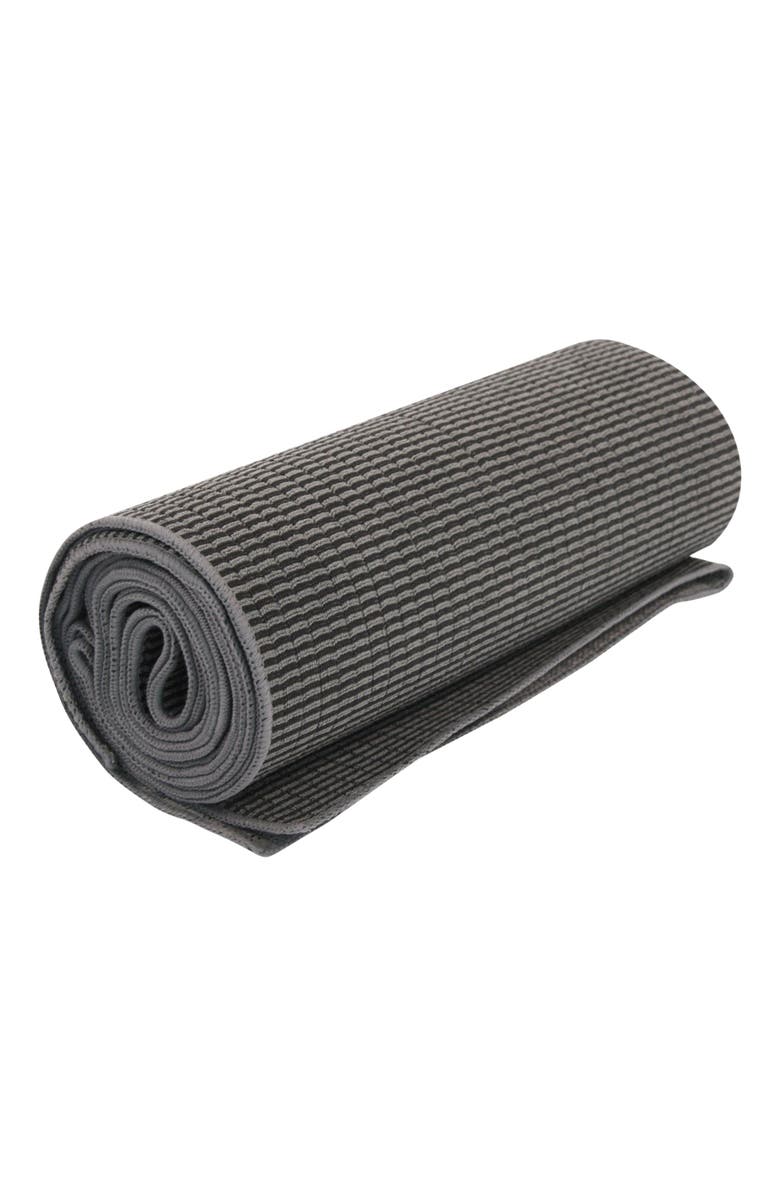 Hugger Mugger The Yoga Towel, Alternate, color, Graphite