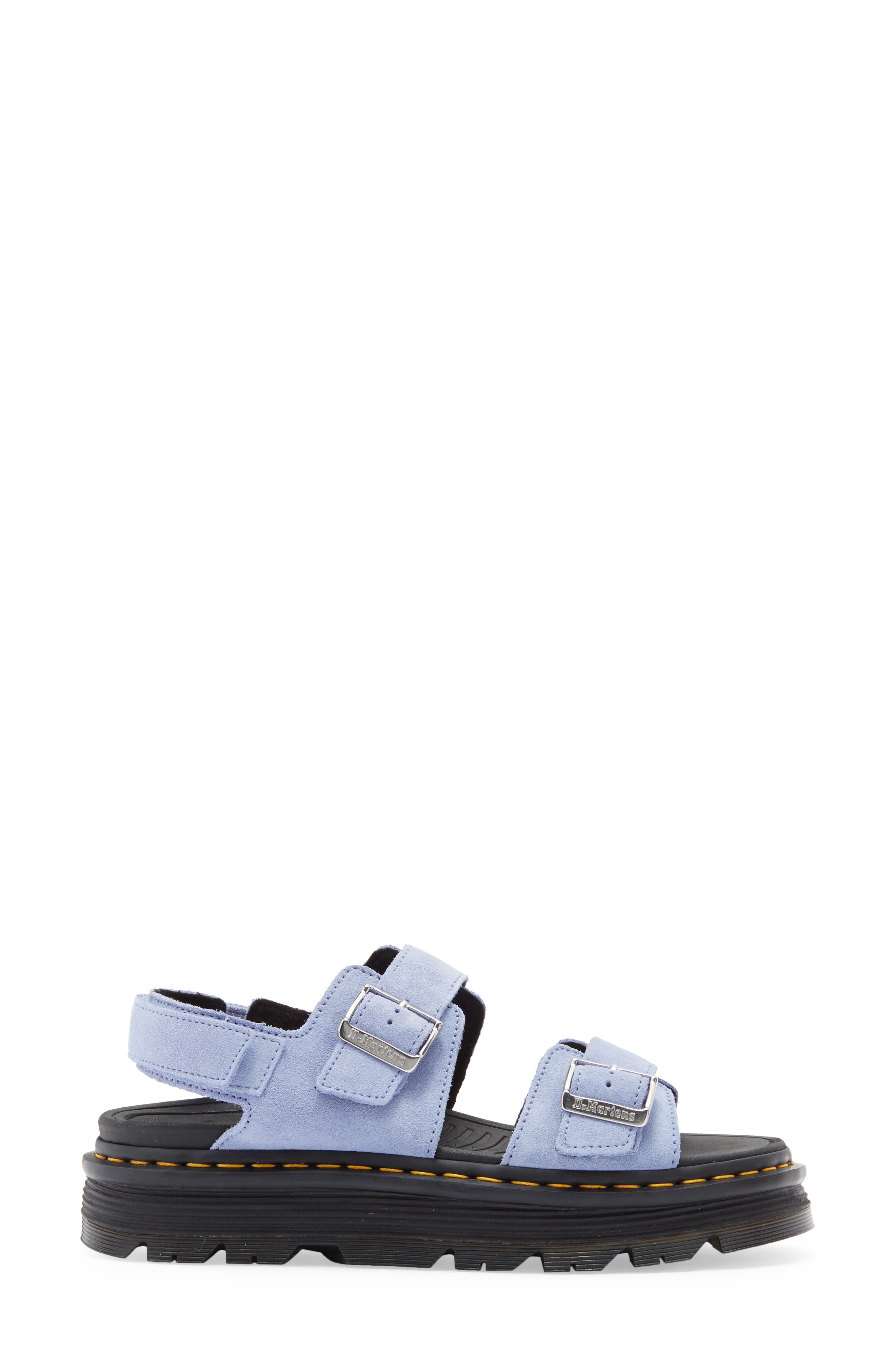 Zebzag Sandal, Alternate, color, CORNFLOWER
