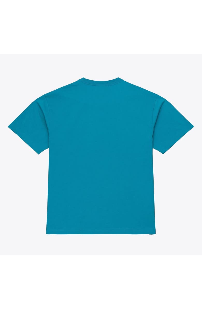 Mitchell & Ness Men's Mitchell & Ness Teal Charlotte Hornets Vintage Wordmark T-Shirt, Alternate, color, Teal