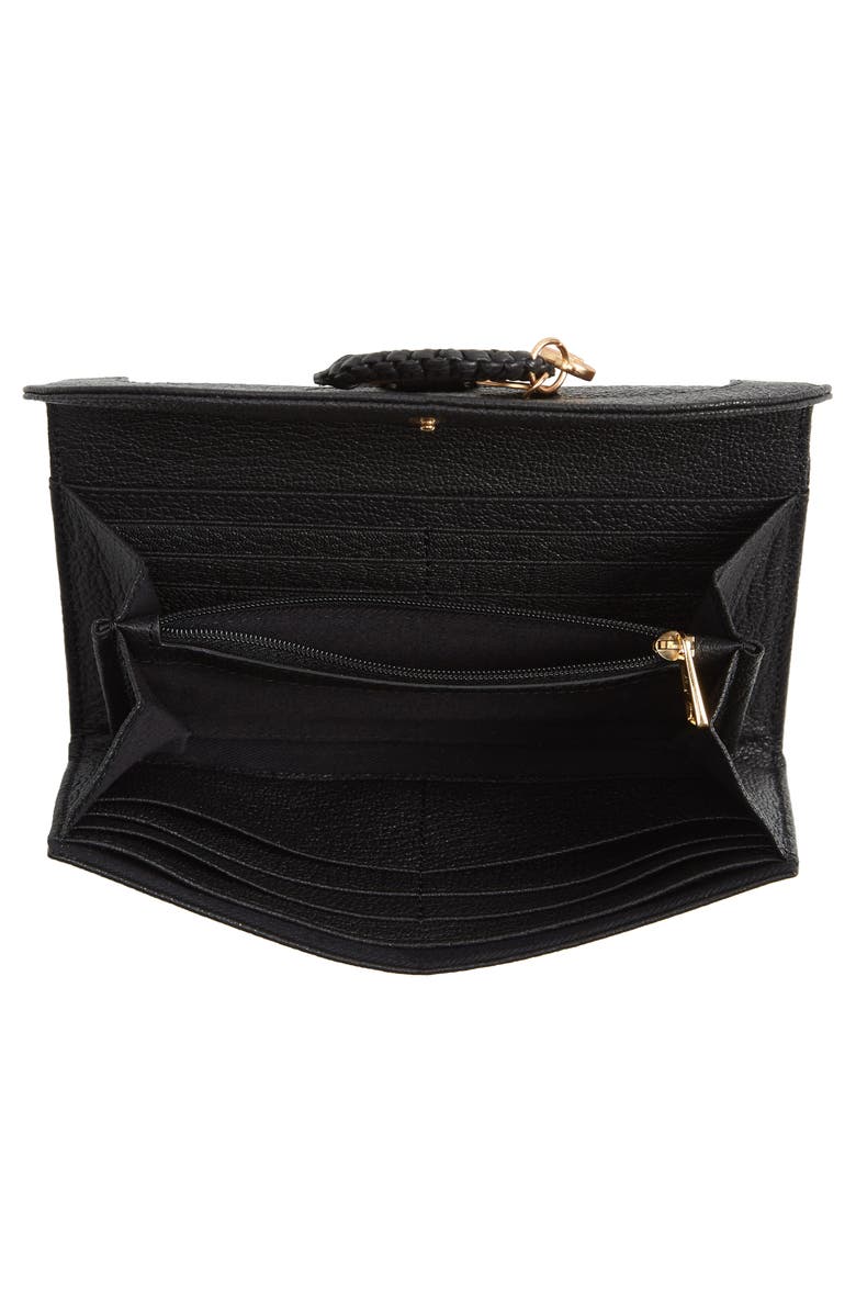 See by Chloé Hana Large Leather Wallet, Alternate, color, 