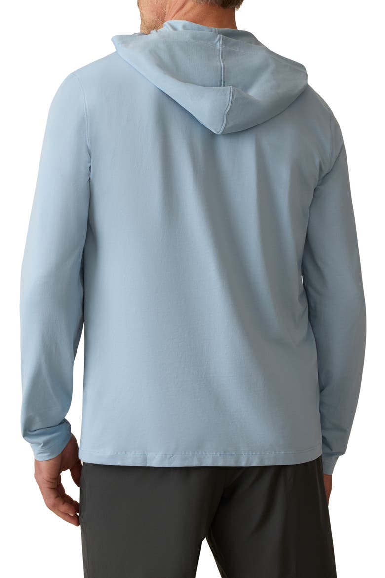Shorelite UPF Water Repellent Hoodie, Alternate, color, BLUE BREEZE