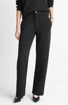 Stretch Cotton Blend Pants