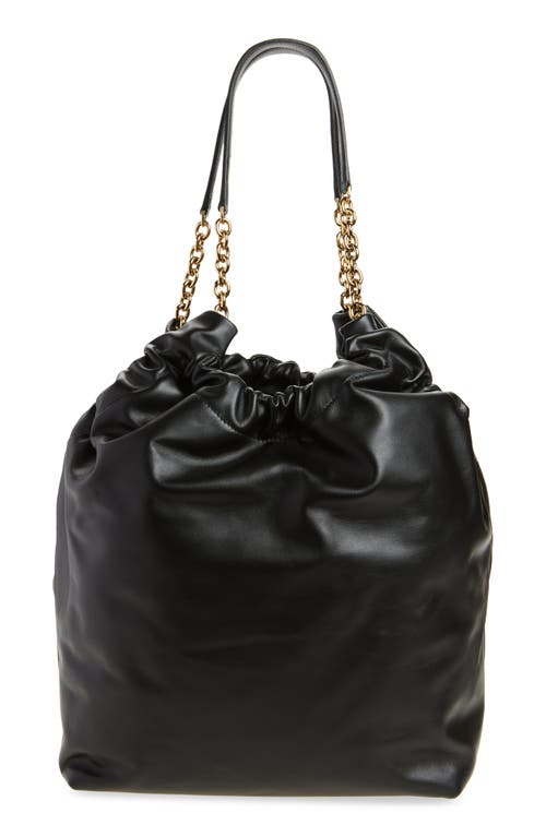 Demellier Miami Leather Hobo In Black